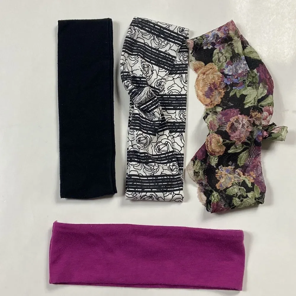 10/$50 Hair Bandanas Set Four Pc